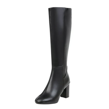 Mackneog Women s Thick Heel High Heel Square Head able Versatile Warm And Comfortable Boots Gift on Clearance
Mackneog Women s Thick Heel High Heel Square Head able Versatile Warm And Comfortable Boots Gift on Clearance
