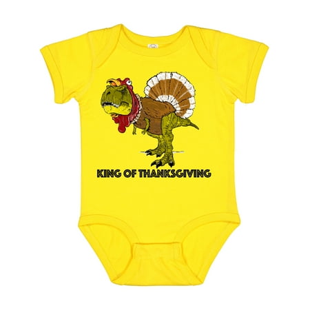 Inktastic King of Thanksgiving T-Rex Turkey in Green Gift Baby Boy or Baby Girl Bodysuit
Inktastic King of Thanksgiving T-Rex Turkey in Green Gift Baby Boy or Baby Girl Bodysuit