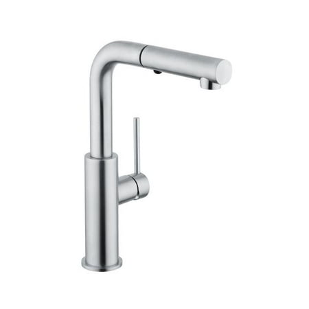 Swivel Pull-Down Single Side Lever Hole Kitchen Set - Natural Stainless Steel
Swivel Pull-Down Single Side Lever Hole Kitchen Set - Natural Stainless Steel