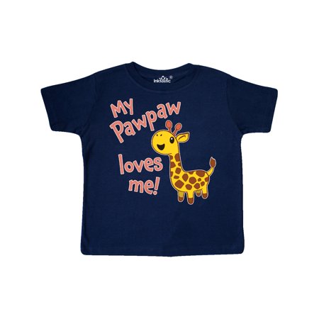 Inktastic My Pawpaw Loves me- cute giraffe Gift Toddler Boy or Toddler Girl T-Shirt
Inktastic My Pawpaw Loves me- cute giraffe Gift Toddler Boy or Toddler Girl T-Shirt