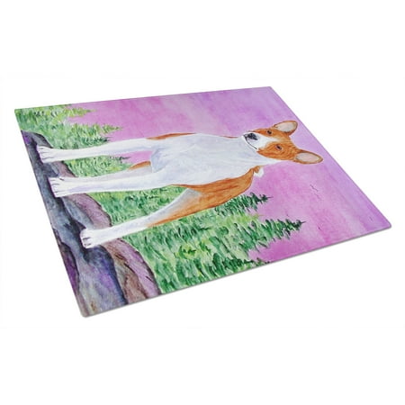 Caroline s Treasures SS8611LCB Basenji Glass Cutting Board Large 12H x 16W multicolor
Caroline s Treasures SS8611LCB Basenji Glass Cutting Board Large 12H x 16W multicolor