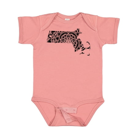 Inktastic Massachusetts Silhouette Mandala Gift Baby Boy or Baby Girl Bodysuit
Inktastic Massachusetts Silhouette Mandala Gift Baby Boy or Baby Girl Bodysuit