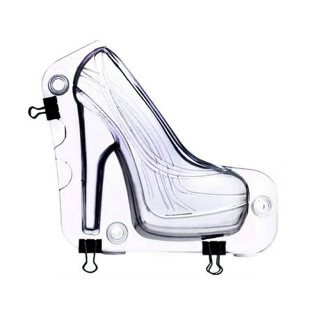 Meizhencang 3D Woman High Heel Shoe Chocolate Fondant Cake DIY Pastries Baking Tool Maker Mold