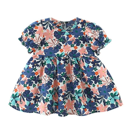 Rovga Dresses For Girls Toddler Kids Girls Bow Ruched Floral Print Summer Princess Dress Casual Clothes 4Y Beautiful Clothing
Rovga Dresses For Girls Toddler Kids Girls Bow Ruched Floral Print Summer Princess Dress Casual Clothes 4Y Beautiful Clothing