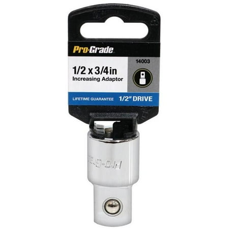 Pro-Grade 14003 0.5 Drive x 0.75 in. Increasing Adaptor