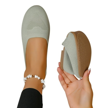 AXXD Women Green Sandals Clearance Under $10 Summer Mesh Surface Casual Shoes Shallow Mouth Flat Comfortable Sandals
AXXD Women Green Sandals Clearance Under $10 Summer Mesh Surface Casual Shoes Shallow Mouth Flat Comfortable Sandals