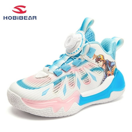 HOBIBEAR Baby Boys Basketball Shoes Cartoon Anime Cushioned Shock Absorption Comfortable Non-Slip Running Shoes Athletic Shoes For Toddler Kids Children
HOBIBEAR Baby Boys Basketball Shoes Cartoon Anime Cushioned Shock Absorption Comfortable Non-Slip Running Shoes Athletic Shoes For Toddler Kids Children