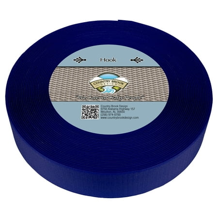 Country Brook Design® Royal Blue Sew On Hook Only (2 inch 5 yards)
