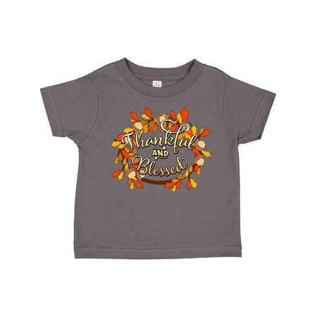 Inktastic Thankful and Blessed Inspirational Autumn Wreath Gift Toddler Boy or Toddler Girl T-Shirt
Inktastic Thankful and Blessed Inspirational Autumn Wreath Gift Toddler Boy or Toddler Girl T-Shirt