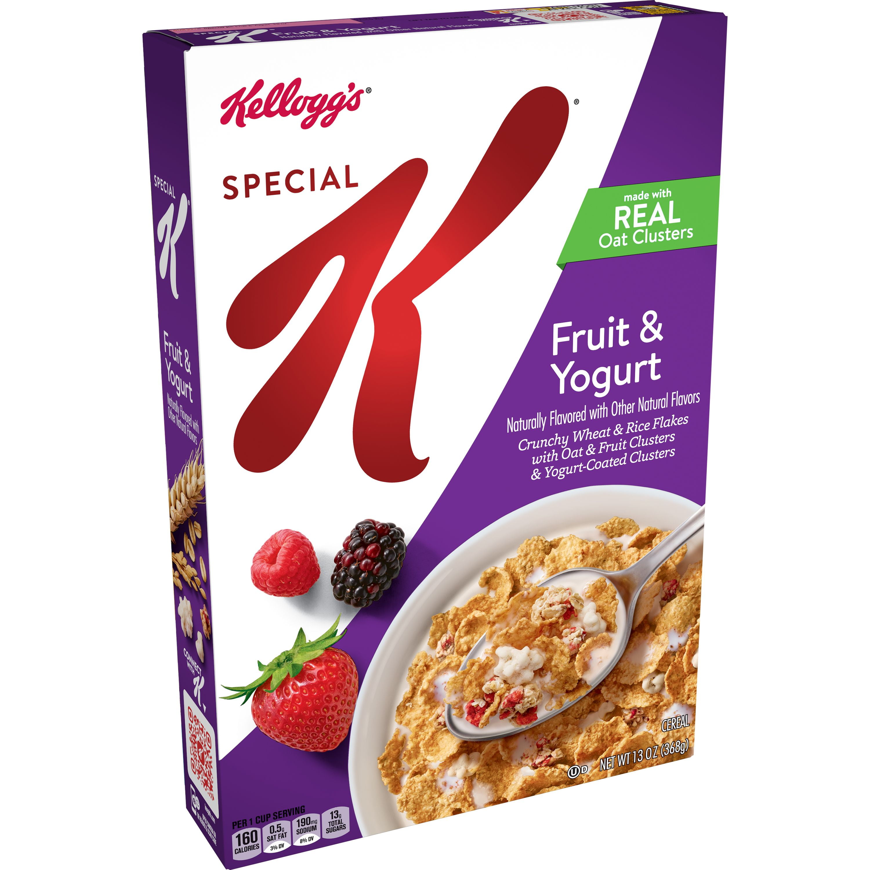 Kellogg S Special K Breakfast Cereal Fruit And Yogurt Made With Real