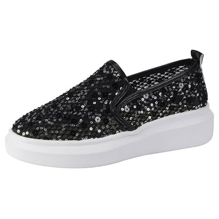 Versatile Womens Shoes Fashion Summer And Autumn Women Casual Shoes Mesh Breathable And Comfortable Thick Soled Sequins
Versatile Womens Shoes Fashion Summer And Autumn Women Casual Shoes Mesh Breathable And Comfortable Thick Soled Sequins