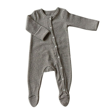 Baby Girls Boys Striped Cotton Autumn Long Sleeve Romper Jumpsuit Cute Fashion Child Clothes
Baby Girls Boys Striped Cotton Autumn Long Sleeve Romper Jumpsuit Cute Fashion Child Clothes