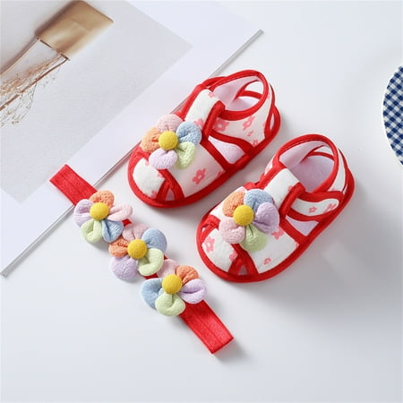 eczipvz Baby Shoes Spring and Summer Children Toddler Shoes Girl Sandals Flat Bottom Soft Light Comfortable Hook Sandals for Girls (Red 6 Toddler)
eczipvz Baby Shoes Spring and Summer Children Toddler Shoes Girl Sandals Flat Bottom Soft Light Comfortable Hook Sandals for Girls (Red 6 Toddler)