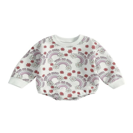 FNNMNNR Baby Boy Girl Sweatshirt Bubble Romper Oversized Jumpsuits Onesie Long Sleeve Bodysuit Outfit Fall Clothes
FNNMNNR Baby Boy Girl Sweatshirt Bubble Romper Oversized Jumpsuits Onesie Long Sleeve Bodysuit Outfit Fall Clothes