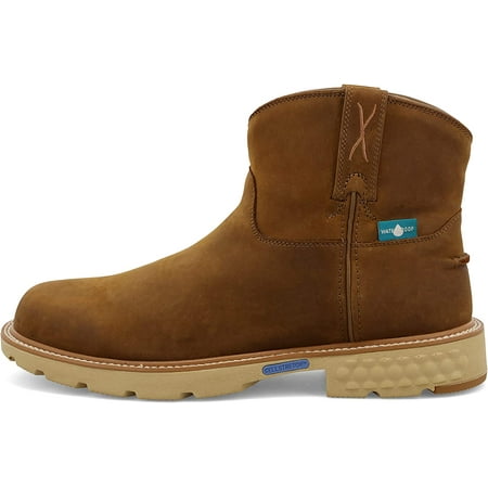 Twisted X Men s 6 Work Boot Distressed Saddle 10 W