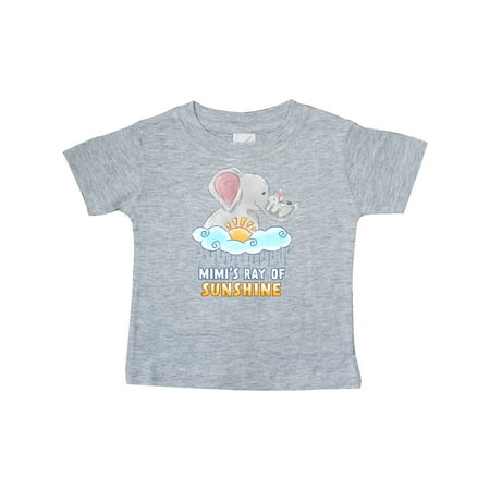 Inktastic Mimi s Ray of Sunshine Cute Elephants Rainclouds and Sun Gift Baby Boy or Baby Girl T-Shirt
Inktastic Mimi s Ray of Sunshine Cute Elephants Rainclouds and Sun Gift Baby Boy or Baby Girl T-Shirt