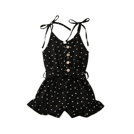 Calsunbaby Toddler Kids Baby Girl Hearts Printed Sleeveless Straped Jumpsuit Outfit 1-6 Years
Calsunbaby Toddler Kids Baby Girl Hearts Printed Sleeveless Straped Jumpsuit Outfit 1-6 Years