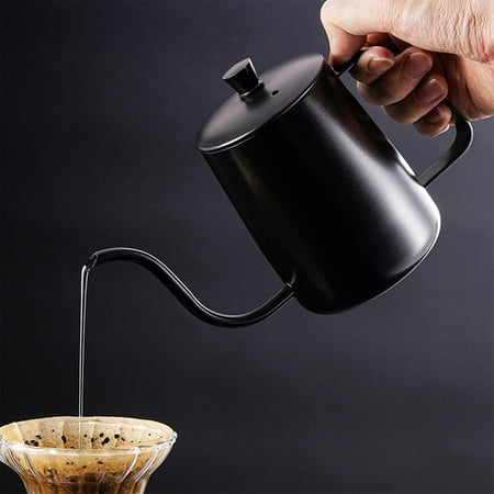 Pot Long Narrow Coffee Drip Pot Gooseneck Kettle Coffee Pot 350ML