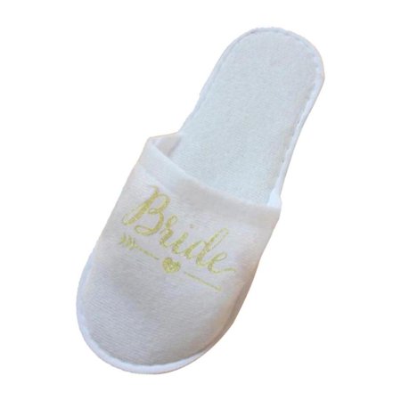 Personalized Women s Slippers Sandals Terrycloth Slippers Slippers for Weddings Holidays at Home - Gold 26x8cm
Personalized Women s Slippers Sandals Terrycloth Slippers Slippers for Weddings Holidays at Home - Gold 26x8cm