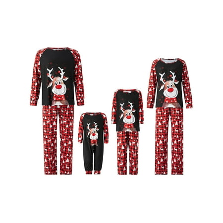 Family Matching Pajamas Set Christmas Sleepwear Parent-Child Pjs Outfit for Xmas Holiday Party
Family Matching Pajamas Set Christmas Sleepwear Parent-Child Pjs Outfit for Xmas Holiday Party