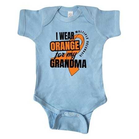 Inktastic I Wear Orange For My Grandma Multiple Sclerosis Awareness Gift Baby Boy or Baby Girl Bodysuit
Inktastic I Wear Orange For My Grandma Multiple Sclerosis Awareness Gift Baby Boy or Baby Girl Bodysuit