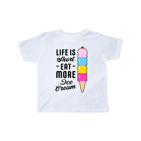 Inktastic Life is Short Eat More Ice Cream Gift Toddler Boy or Toddler Girl T-Shirt
Inktastic Life is Short Eat More Ice Cream Gift Toddler Boy or Toddler Girl T-Shirt