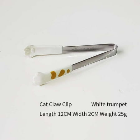 Stainless Steel Tongs Mini Food Salad Clip Cat Paw Shape Tongs Kitchen Cooking Tongs BBQ Cooking Grill Kitchen Gadgets
Stainless Steel Tongs Mini Food Salad Clip Cat Paw Shape Tongs Kitchen Cooking Tongs BBQ Cooking Grill Kitchen Gadgets