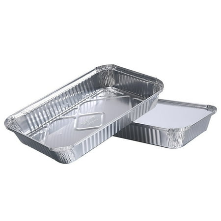 Aluminum Foil Pan 10pcs Safe for Use in Freezer Oven and Steam Table 2200ML Aluminum Foil Baking Pan Disposable Without Cover
Aluminum Foil Pan 10pcs Safe for Use in Freezer Oven and Steam Table 2200ML Aluminum Foil Baking Pan Disposable Without Cover