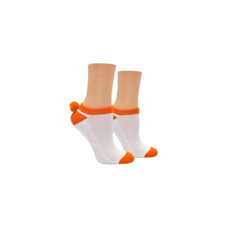Sock House Co. Ladies Athletic Pom Pom Lowcut Sock