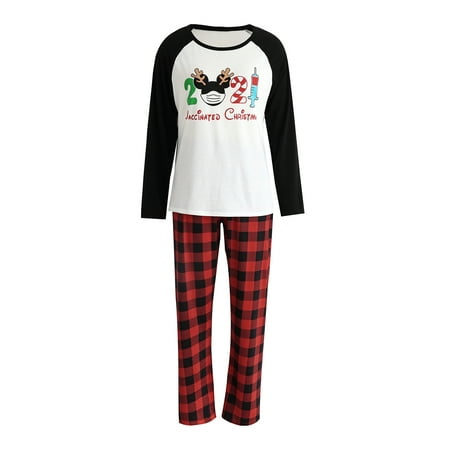 Ehfomius Christmas Family Matching Parent-Child Holiday Pajamas Christmas 2021 Special Year Cartoon Pattern Plaid Classic Round Neck
Ehfomius Christmas Family Matching Parent-Child Holiday Pajamas Christmas 2021 Special Year Cartoon Pattern Plaid Classic Round Neck