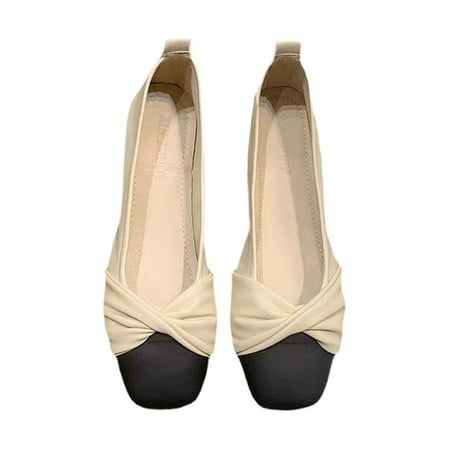 UKAP Womens Pumps Square Toe Flats Low Heel Dress Shoe Lightweight Casual Shoes Women Mary Jane Slip On Fashion Beige 7.5
UKAP Womens Pumps Square Toe Flats Low Heel Dress Shoe Lightweight Casual Shoes Women Mary Jane Slip On Fashion Beige 7.5