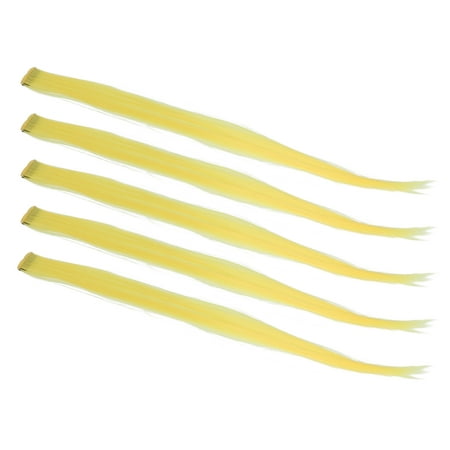 Colored Hairpiece Clip Easy Detangling Individual Package Firmly Fix Beautiful Highlight Clip For Cosplay Party Yellow
Colored Hairpiece Clip Easy Detangling Individual Package Firmly Fix Beautiful Highlight Clip For Cosplay Party Yellow