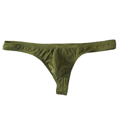 AnuirheiH Men s Lingerie Low Waist Silk Mesh Breathable Thong Sexy Underpanties Clearance
AnuirheiH Men s Lingerie Low Waist Silk Mesh Breathable Thong Sexy Underpanties Clearance