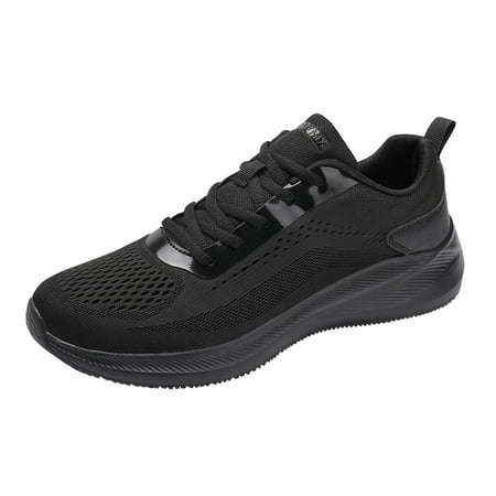 GNEIKDEING Men Solid Color Mesh Lace Up Casual Shoes Comfortable Breathable Soft Sole Sneakers Gift on Clearance
GNEIKDEING Men Solid Color Mesh Lace Up Casual Shoes Comfortable Breathable Soft Sole Sneakers Gift on Clearance