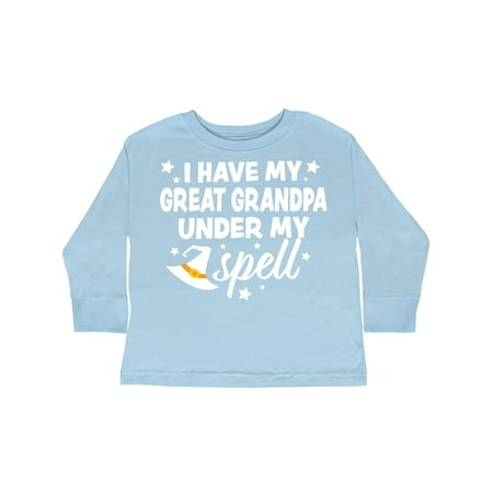 Inktastic I Have My Great Grandpa Under My Spell with Cute Witch Hat Gift Toddler Boy or Toddler Girl Long Sleeve T-Shirt
Inktastic I Have My Great Grandpa Under My Spell with Cute Witch Hat Gift Toddler Boy or Toddler Girl Long Sleeve T-Shirt