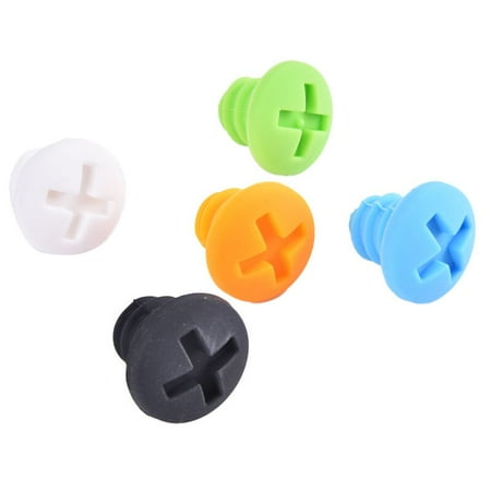 Creative Screw Shape Wine Bottle Stopper Cap Silicone Vacuum Stop Sealer Beer Drink Wine Cork Bar Tool Accessories 5 Pcs
Creative Screw Shape Wine Bottle Stopper Cap Silicone Vacuum Stop Sealer Beer Drink Wine Cork Bar Tool Accessories 5 Pcs