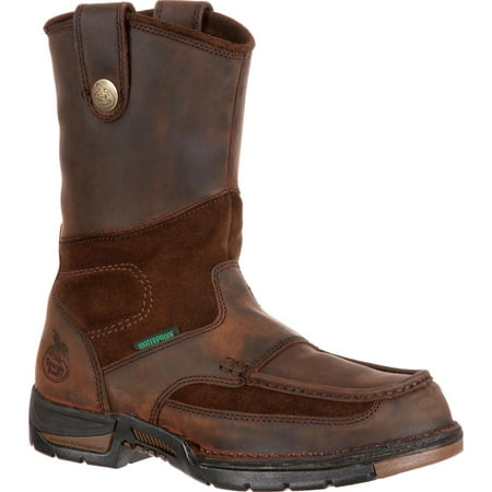Georgia Athens Steel Toe Waterproof Wellington Size 10.5(M)