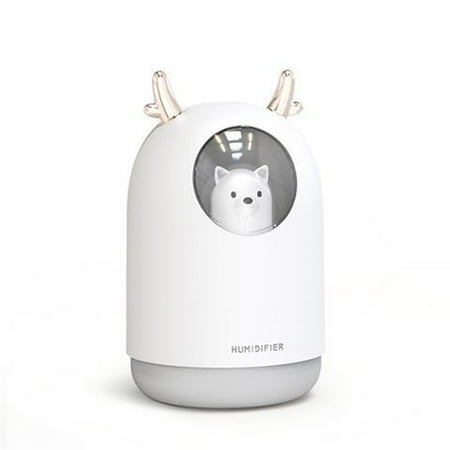 Ultrasonic Room Humidifier with Perfume Diffuser Room Humidifier 7 Colors of Silent LED Light 12 Hours Auto Power Off USB Home 300 ML(White)
Ultrasonic Room Humidifier with Perfume Diffuser Room Humidifier 7 Colors of Silent LED Light 12 Hours Auto Power Off USB Home 300 ML(White)