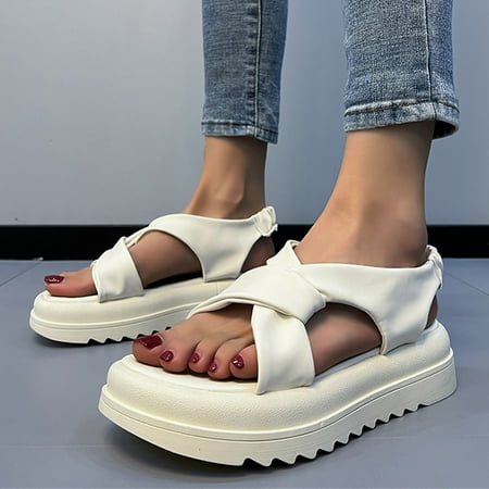 XIAQUJ Ladies Summer Fashion Solid Color Retro Thick Soled Round Toe Slip on Comfortable Sandals for Outdoor Use Sandals for Women Beige 8(40)
XIAQUJ Ladies Summer Fashion Solid Color Retro Thick Soled Round Toe Slip on Comfortable Sandals for Outdoor Use Sandals for Women Beige 8(40)
