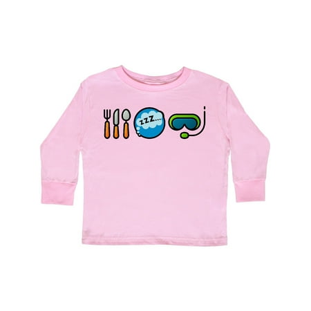 Inktastic Diving Eat Sleep Scuba Mask Gift Toddler Boy or Toddler Girl Long Sleeve T-Shirt
Inktastic Diving Eat Sleep Scuba Mask Gift Toddler Boy or Toddler Girl Long Sleeve T-Shirt