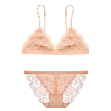 Zuwimk Womens Lingerie Set Women s Floral Embroidered Mesh Underwire Bra and Panty Lingerie Set Pink S
Zuwimk Womens Lingerie Set Women s Floral Embroidered Mesh Underwire Bra and Panty Lingerie Set Pink S