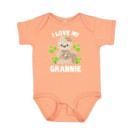 Inktastic Cute Sloth I Love My Grannie with Green Leaves Gift Baby Boy or Baby Girl Bodysuit
Inktastic Cute Sloth I Love My Grannie with Green Leaves Gift Baby Boy or Baby Girl Bodysuit