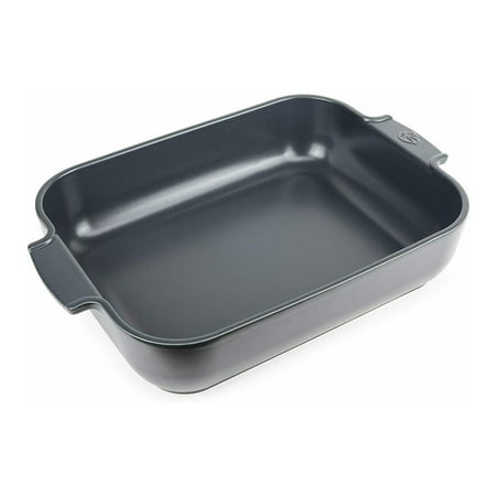 Peugeot Appolia Ceramic Rectangular Baking Dish (15.7-inch Slate)