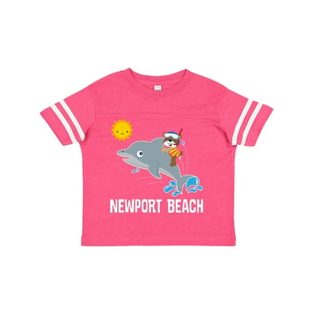 Inktastic Newport Beach California Dolphin Gift Toddler Boy or Toddler Girl T-Shirt
Inktastic Newport Beach California Dolphin Gift Toddler Boy or Toddler Girl T-Shirt