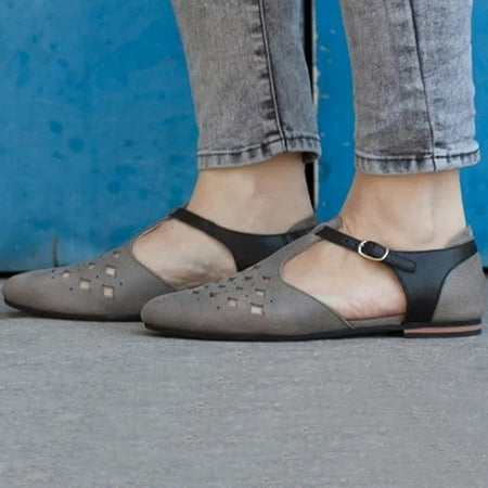 TIANEK Shoes For Women Women s Pointed Toe Buckle Hollow Out Comfy Casual Shoes Solid Comfortable Low Heeled Single Shoes
TIANEK Shoes For Women Women s Pointed Toe Buckle Hollow Out Comfy Casual Shoes Solid Comfortable Low Heeled Single Shoes