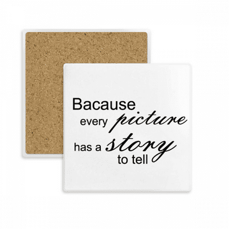 Story Picture Quote Square Coaster Cup Mat Mug Subplate Holder Insulation Stone
Story Picture Quote Square Coaster Cup Mat Mug Subplate Holder Insulation Stone