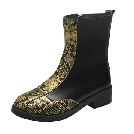 Boots Deals 2022 Juebong Women s Short Tube Plus Size Fashionable Snake Print Side Zipper Ankle Boots
Boots Deals 2022 Juebong Women s Short Tube Plus Size Fashionable Snake Print Side Zipper Ankle Boots