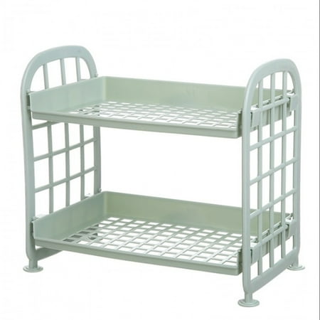 Storage Rack 2-Tier Standing Rack Multipurpose Desktop Shelf For Bathroom Kitchen Bedroom New
Storage Rack 2-Tier Standing Rack Multipurpose Desktop Shelf For Bathroom Kitchen Bedroom New