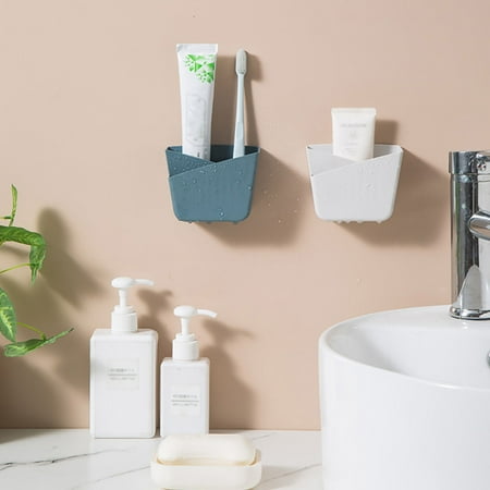 Xinqinghao Wall-mounted Adhesive Storage Multi-function Holder Bedside Bathroom Storage Box Dark Blue
Xinqinghao Wall-mounted Adhesive Storage Multi-function Holder Bedside Bathroom Storage Box Dark Blue