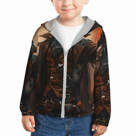 Gaeub Steampunk Cowboy Cat Print Athletic Sun Protection Hoodie for Kids Long Sleeve Outdoor UV Shirt Running Fishing Top for Boys Girls-18 Months
Gaeub Steampunk Cowboy Cat Print Athletic Sun Protection Hoodie for Kids Long Sleeve Outdoor UV Shirt Running Fishing Top for Boys Girls-18 Months